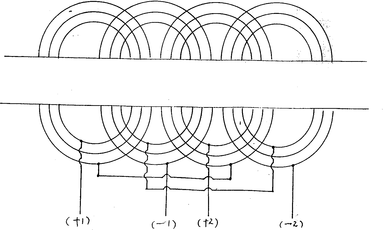 Single-phase AC permanent-magnet synchronous motor