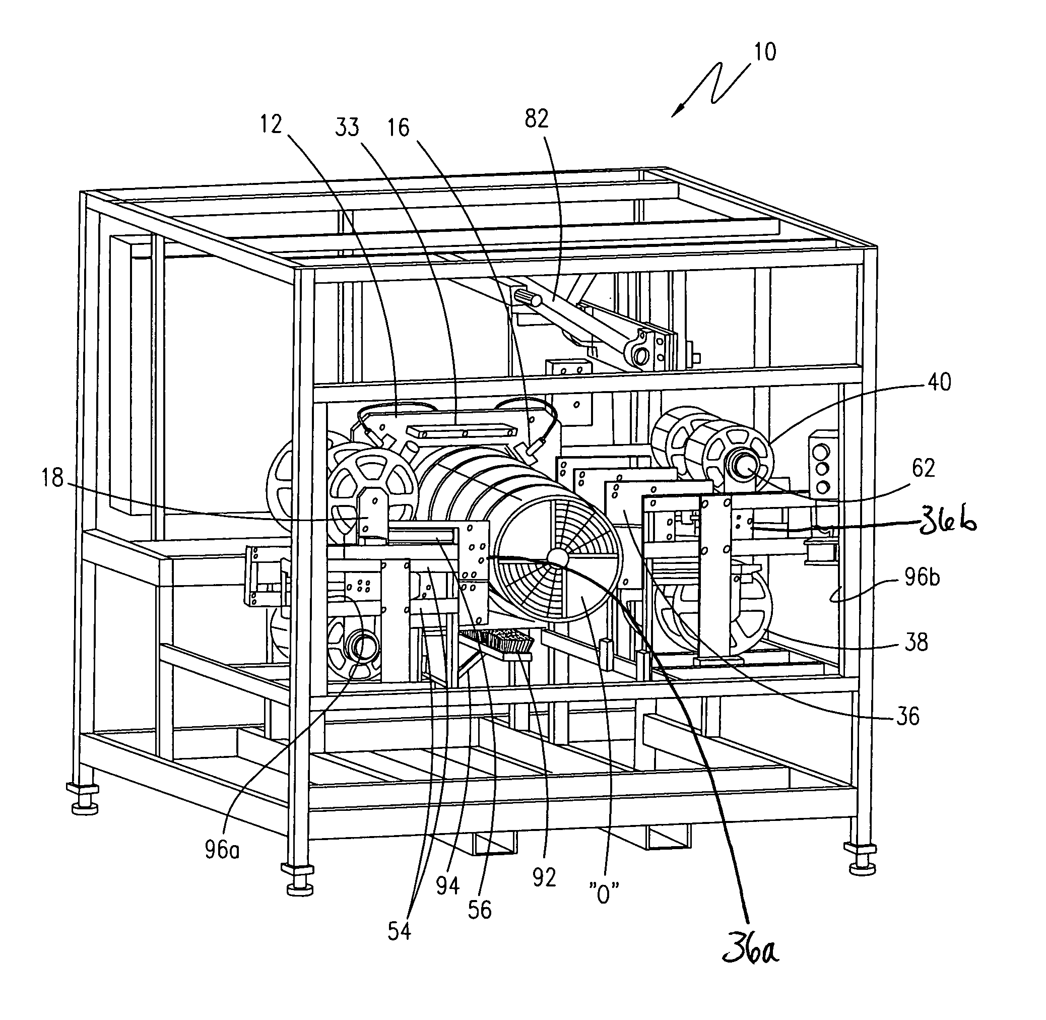 Strip material applicator apparatus