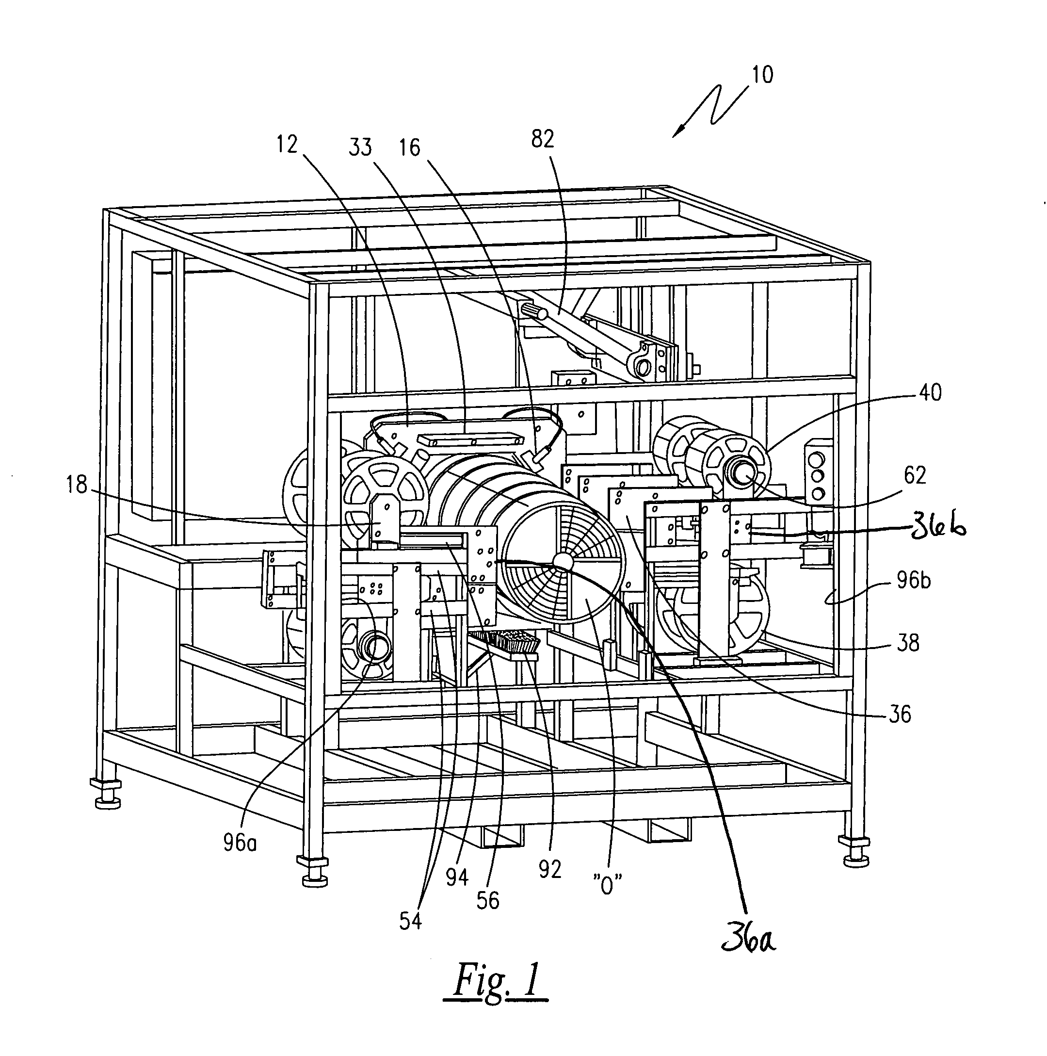 Strip material applicator apparatus