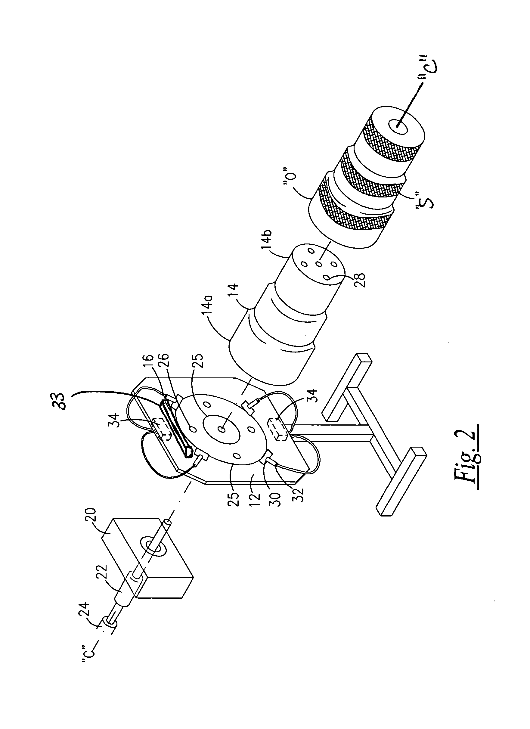 Strip material applicator apparatus