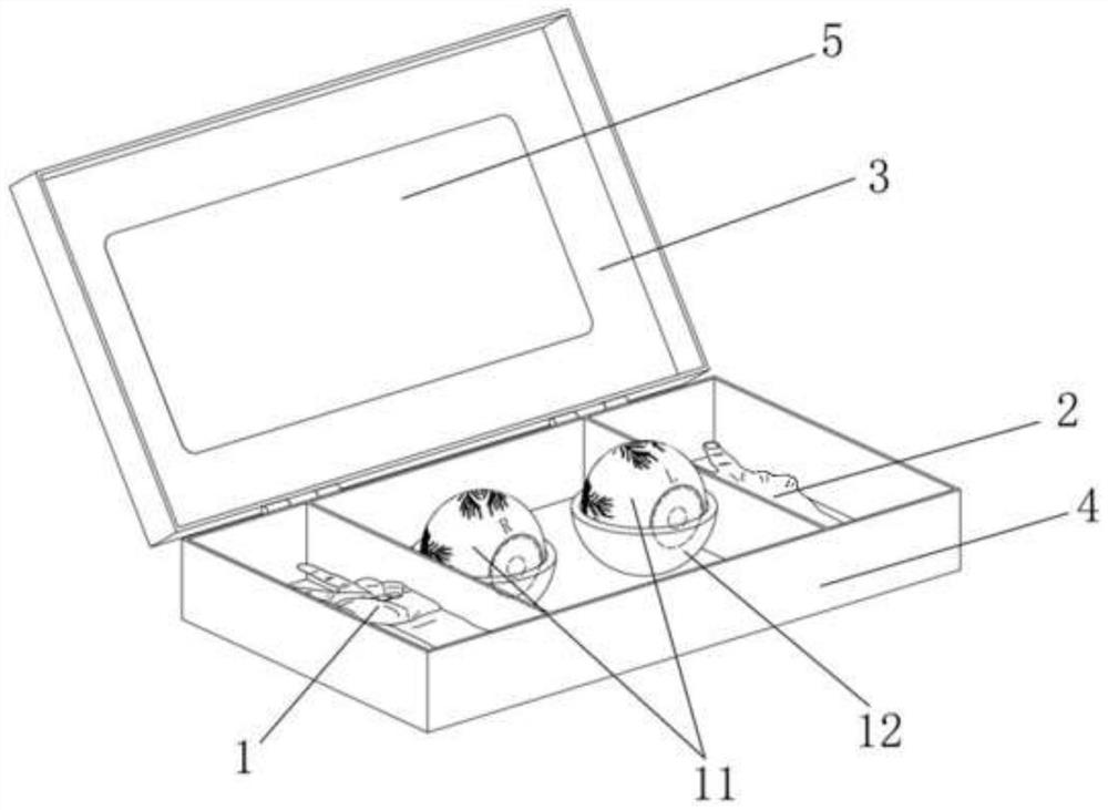 Teaching appliance capable of assisting in memorizing extraocular muscle function