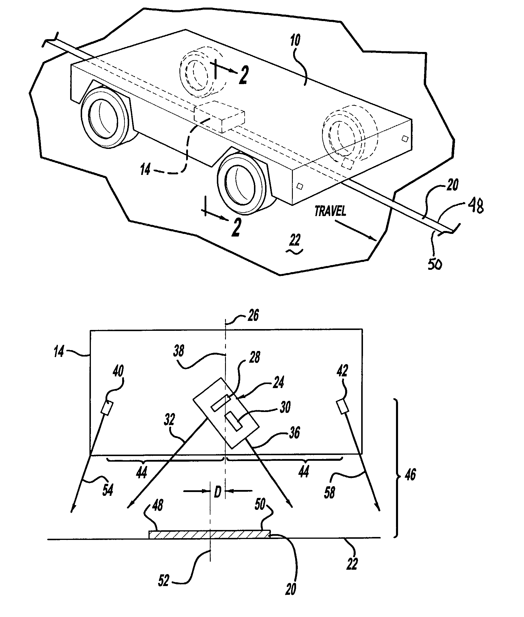 Driverless vehicle guidance system and method