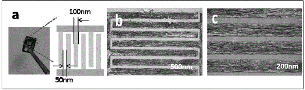 Micro super capacitor nano-device based on porous graphene-supported polyaniline heterostructure and manufacturing method thereof