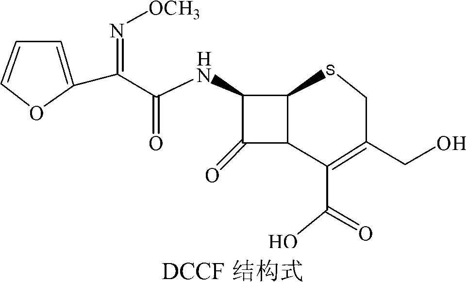 Method for preparing 3-descarbamoyl-cefuroxime acid
