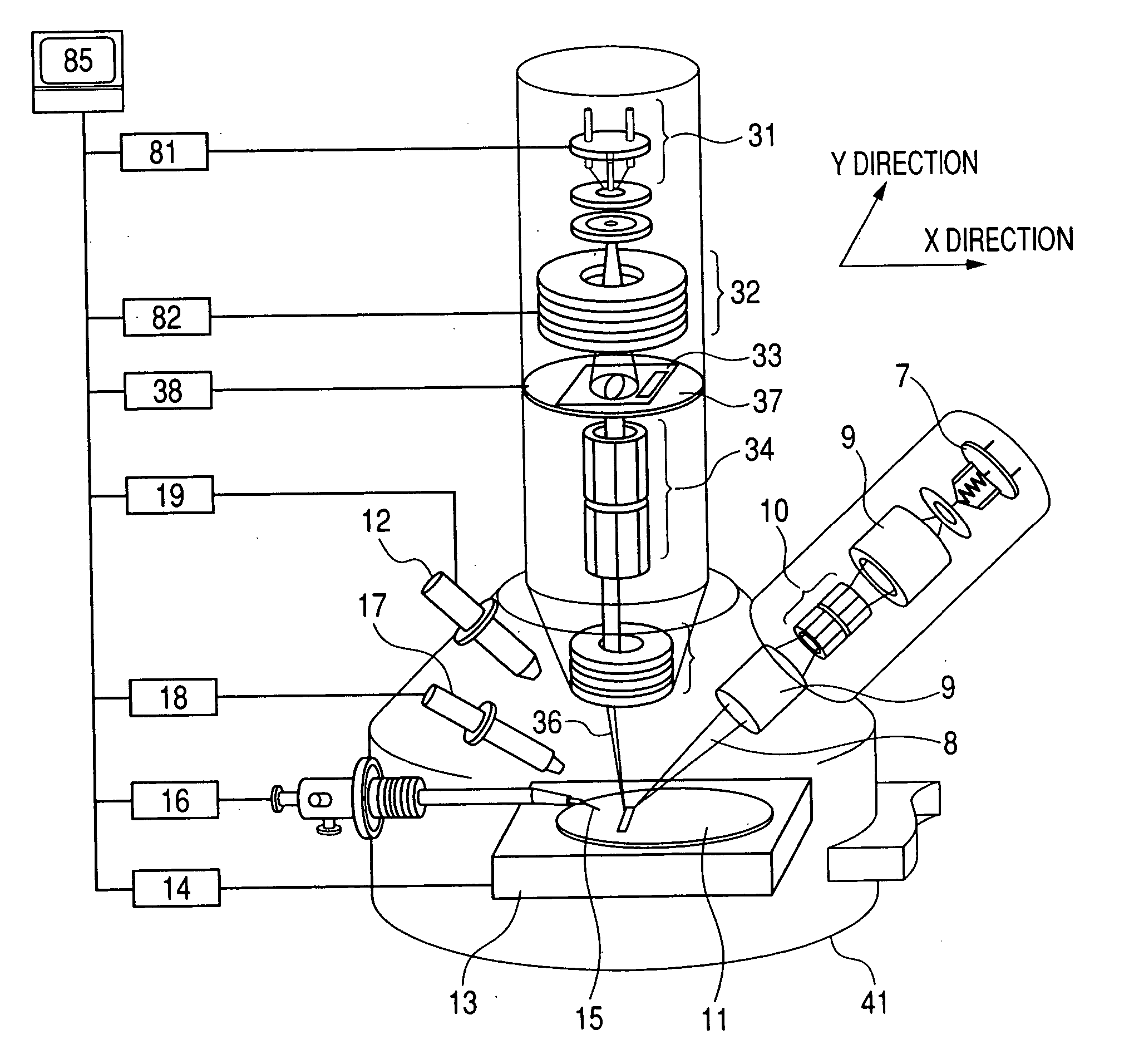 Ion beam system and machining method