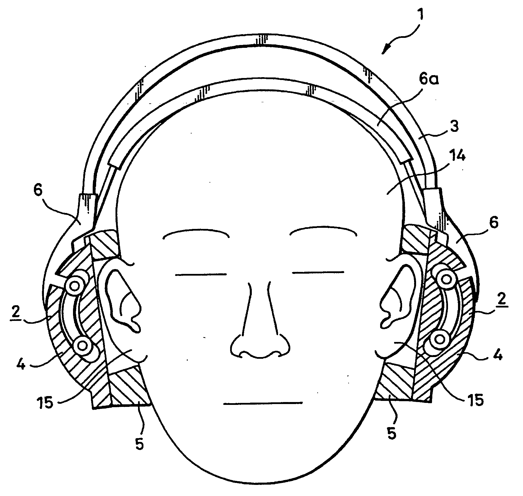 Headphone device