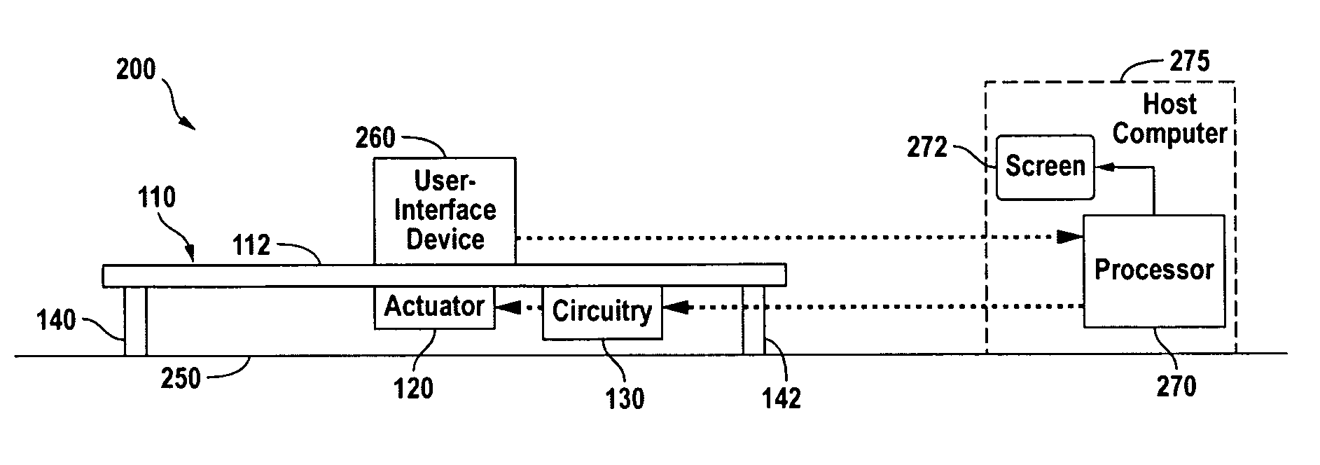 Haptic pads for use with user-interface devices