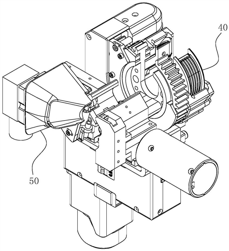 A zero reference adjustment method for a peeler based on a zero reference adjustment device