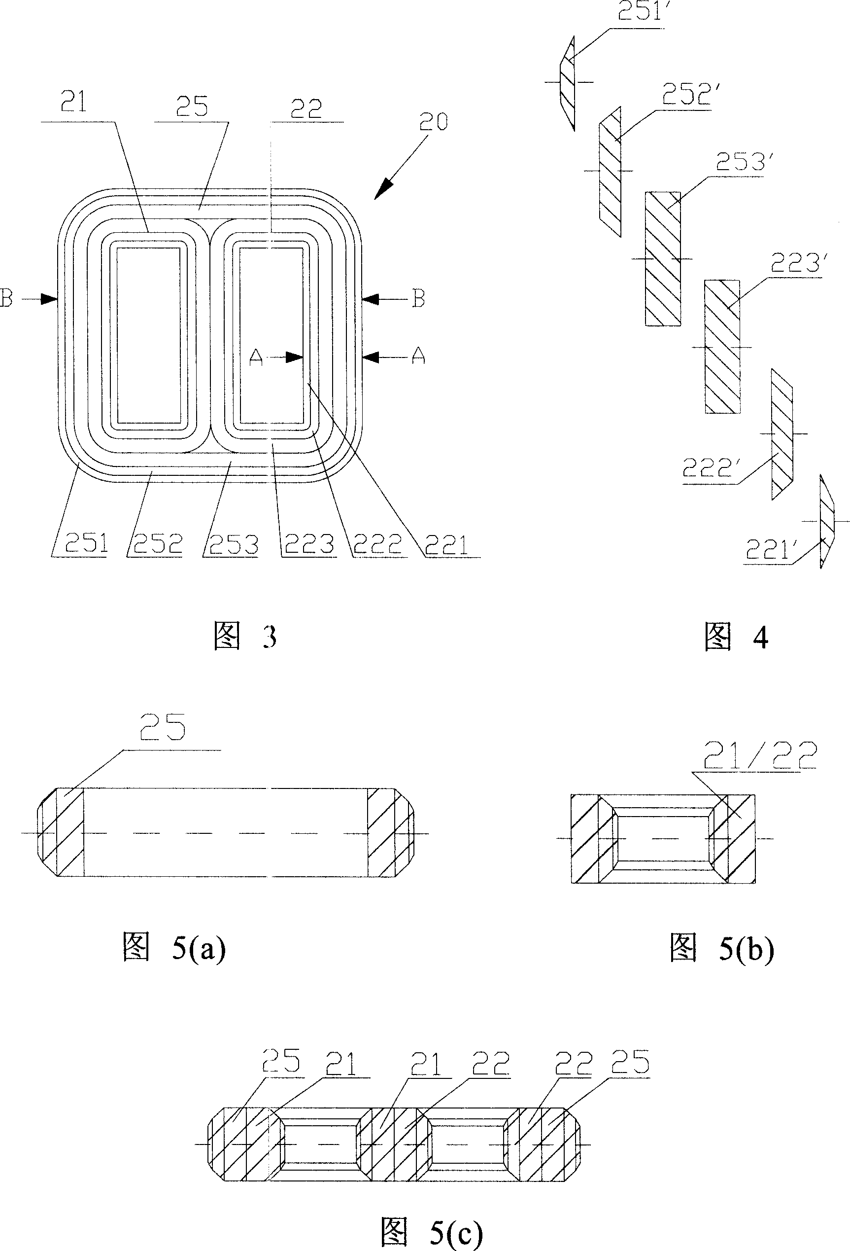 Amorphous alloy roll-core and its production method