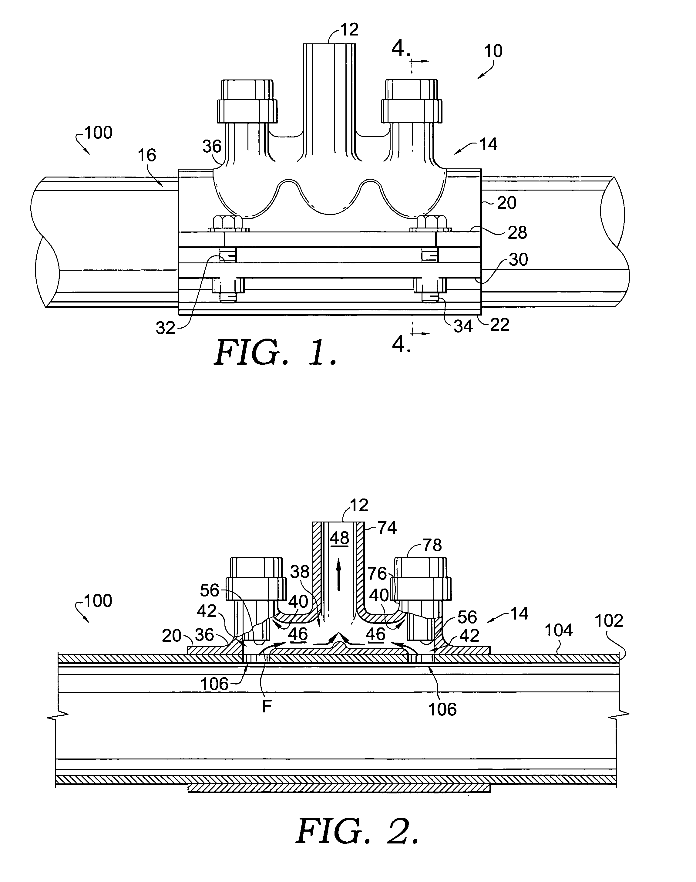 Tapping assembly