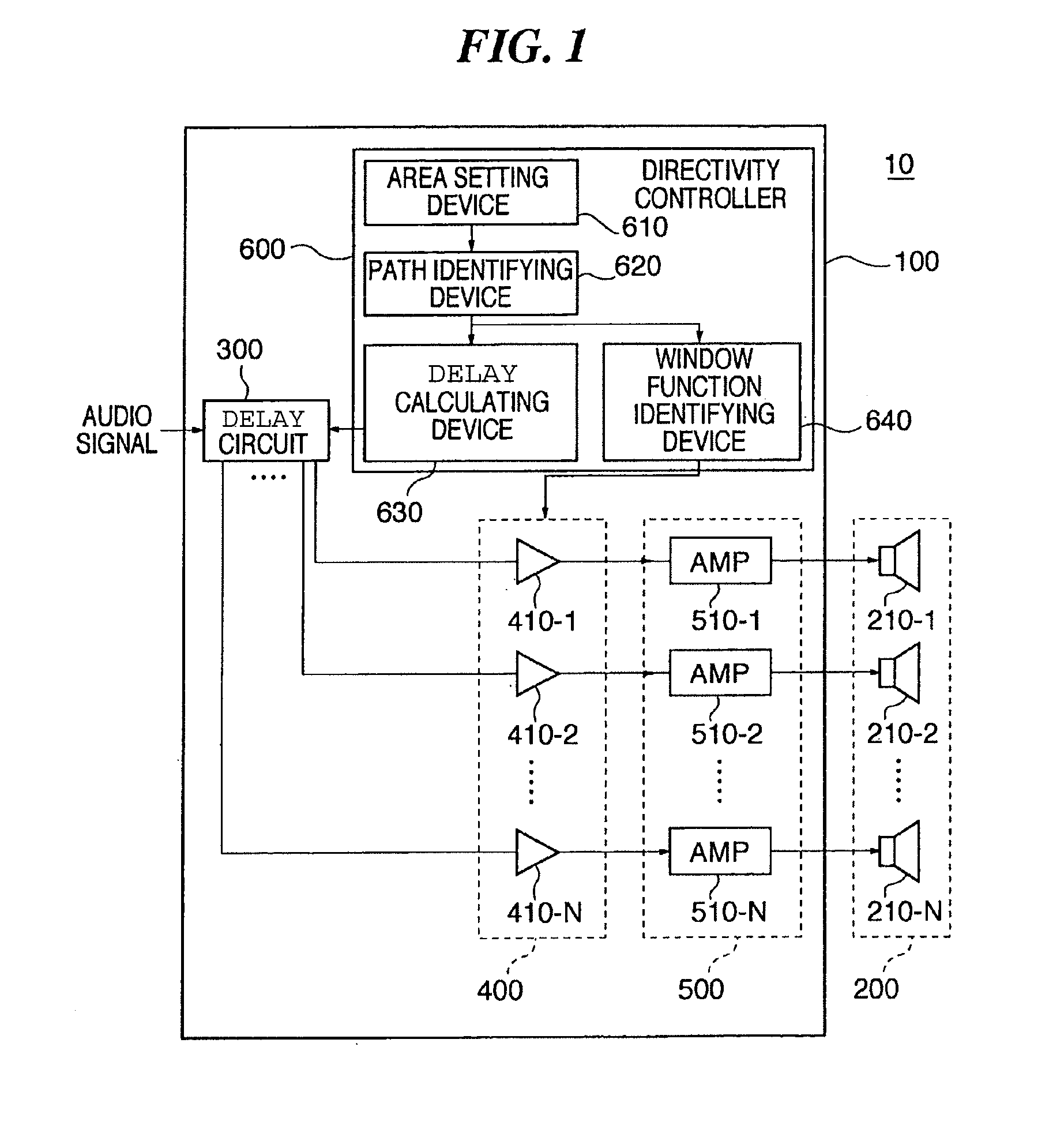 Audio signal supply apparatus