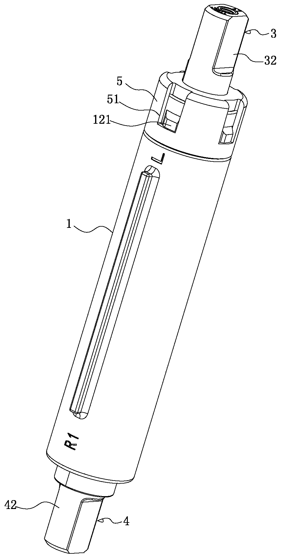 Novel bidirectional rotating shaft assisting damper
