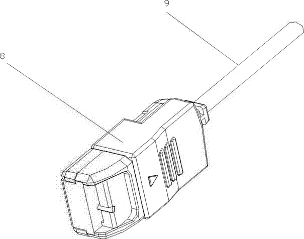 Disposable hidden wire integrated electrode and connector