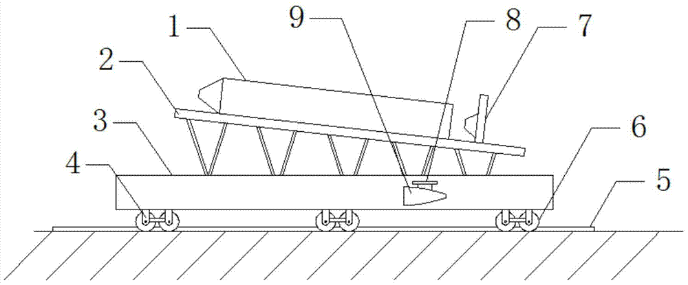 A high-speed carrier vehicle and method capable of realizing horizontal launch of carrier rockets