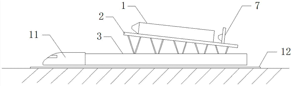 A high-speed carrier vehicle and method capable of realizing horizontal launch of carrier rockets