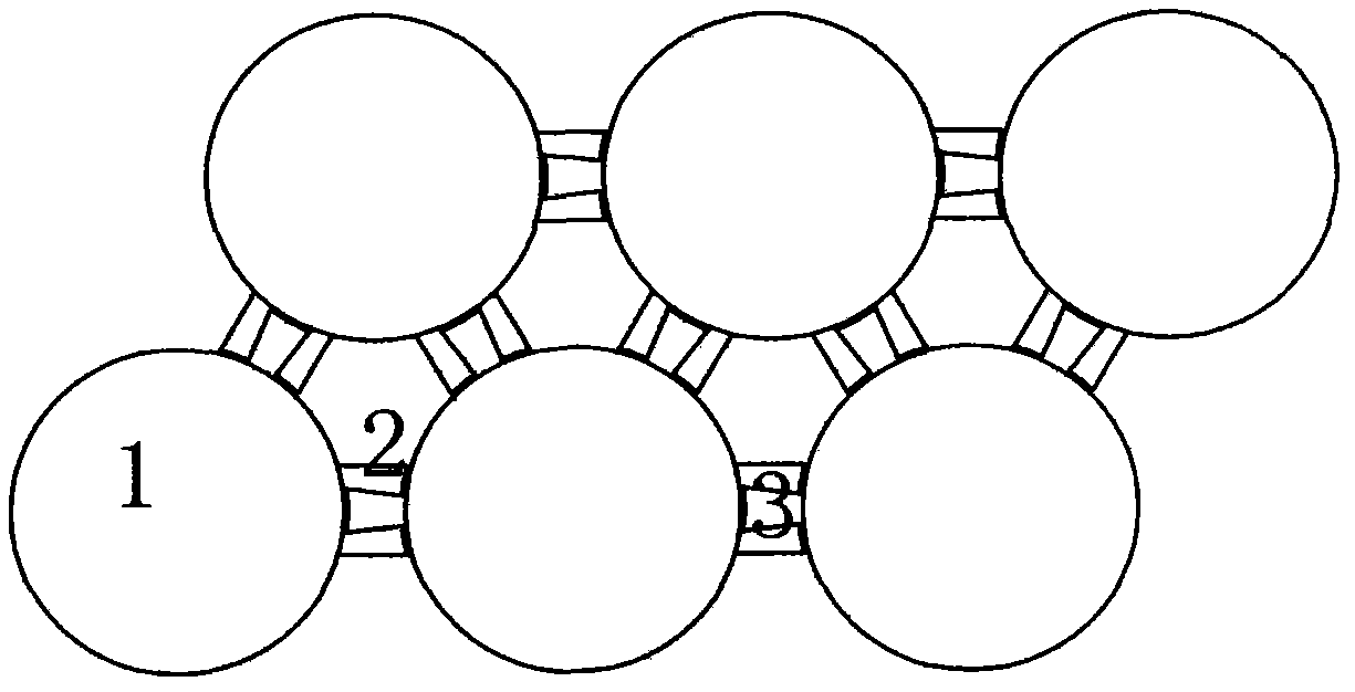 Filter cartridge device with embedded structures for assembled water purifier