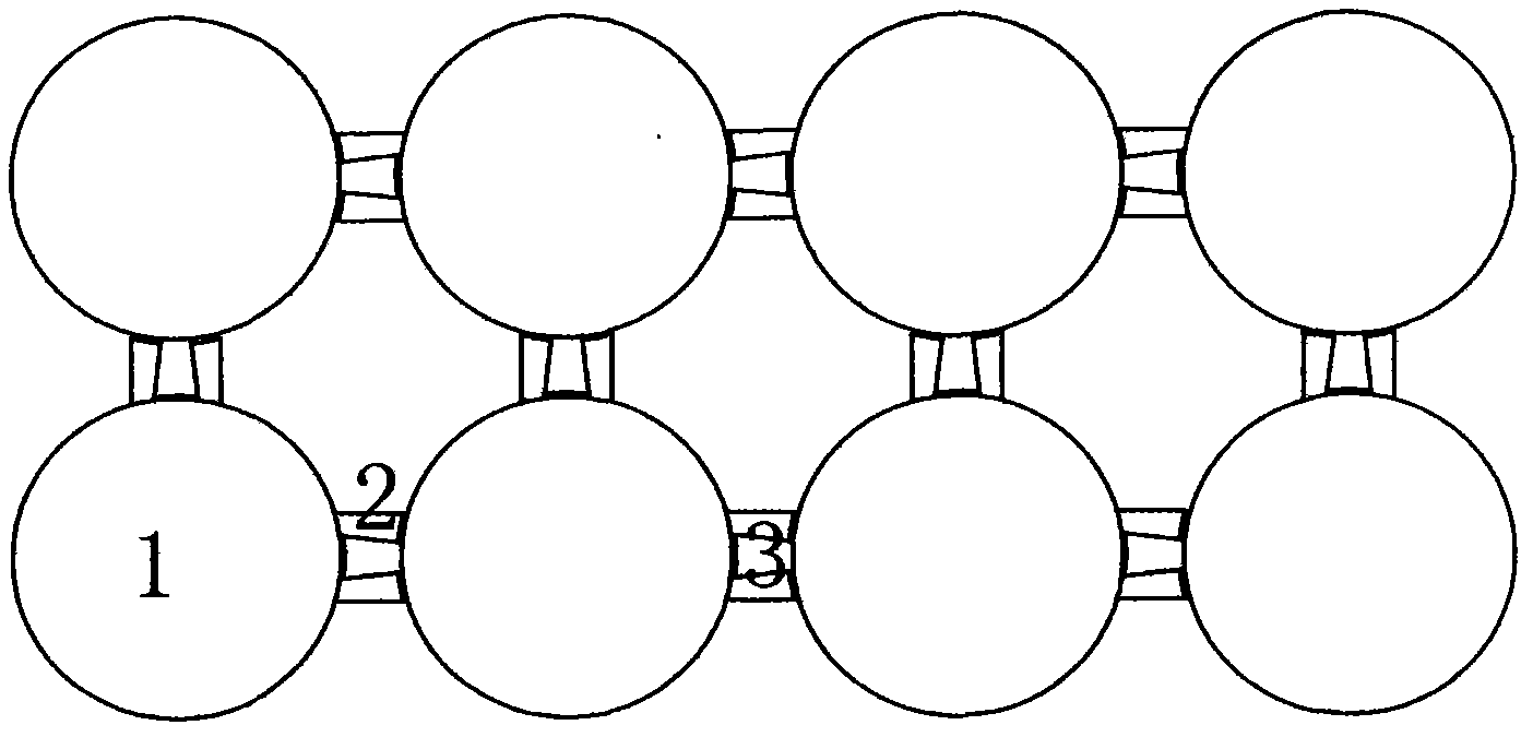 Filter cartridge device with embedded structures for assembled water purifier