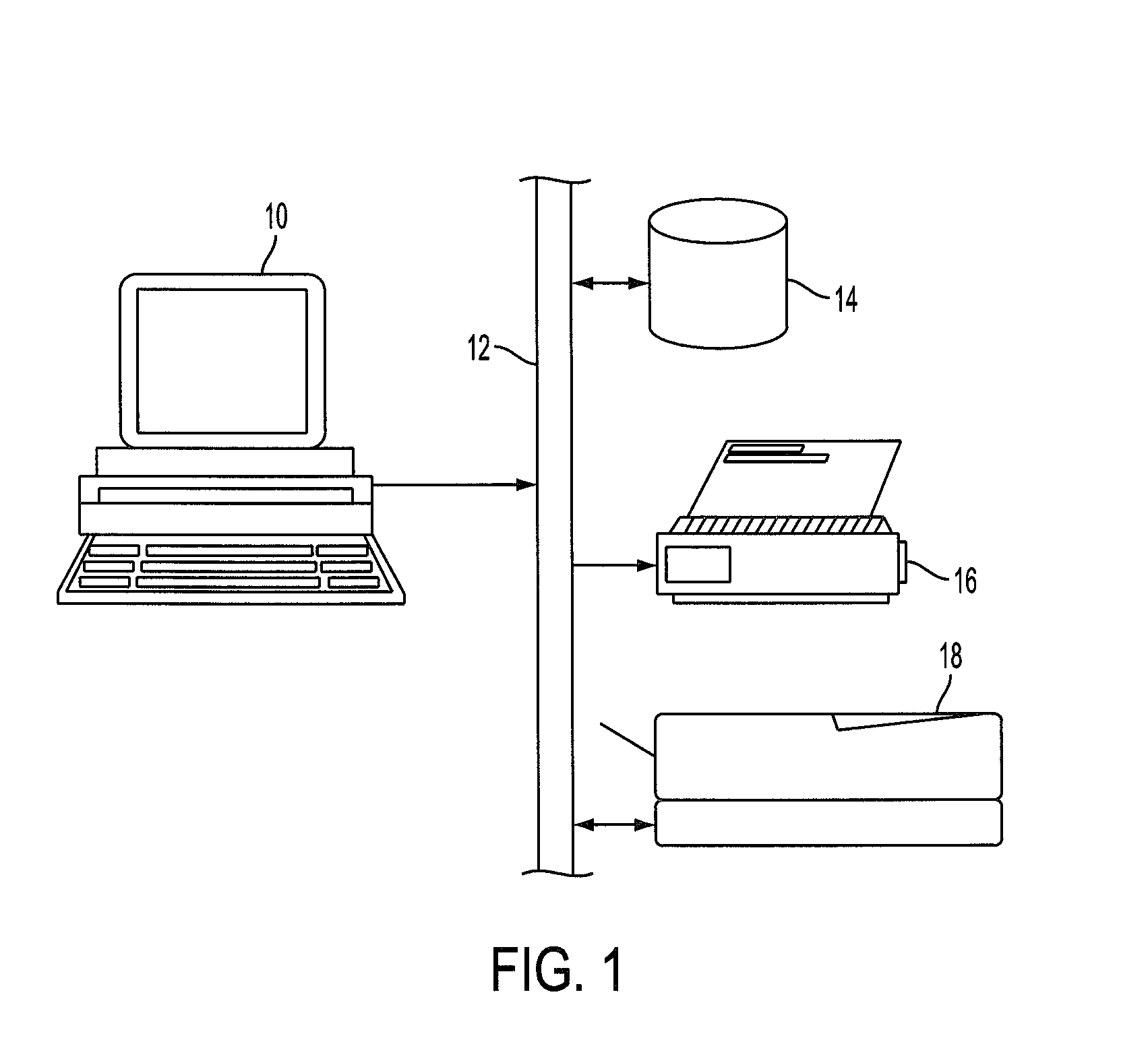 Show-through reduction method and system