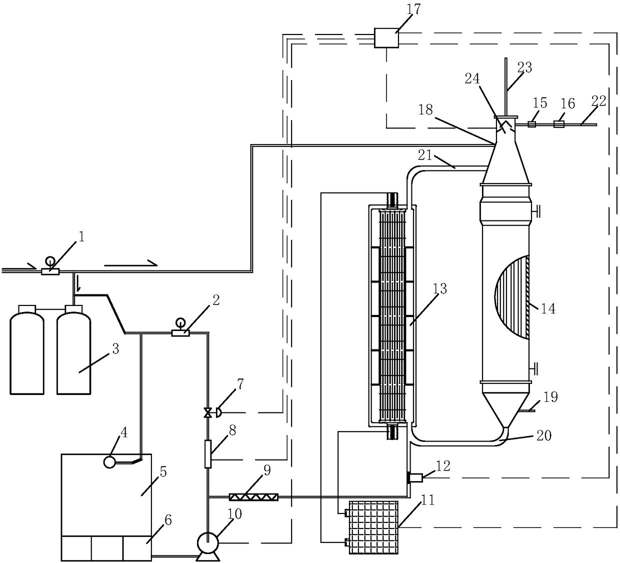 Circulating electrolytic sodium hypochlorite generator