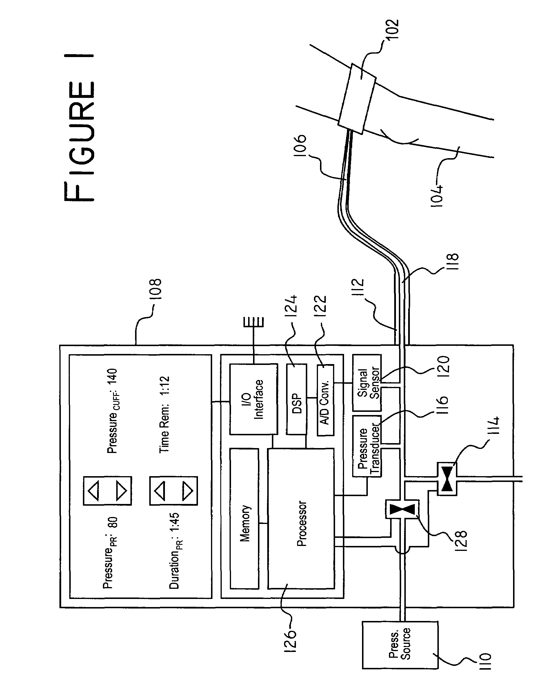 System and method for controlling pressure in a surgical tourniquet