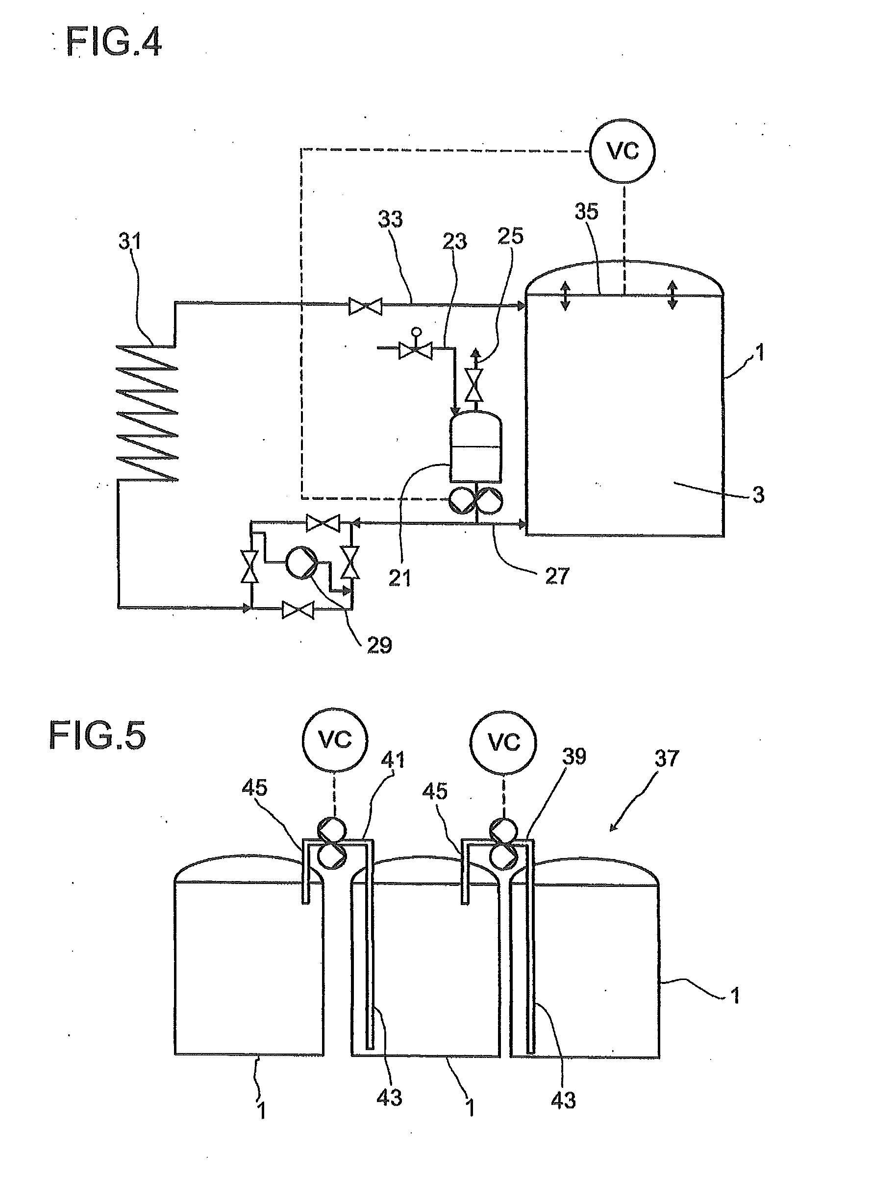 Device and method for storing heat