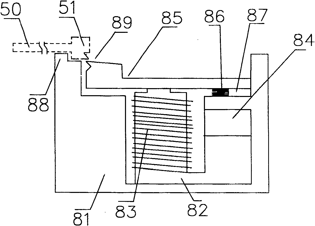 Honeycomb-type grating filler automatic filling device