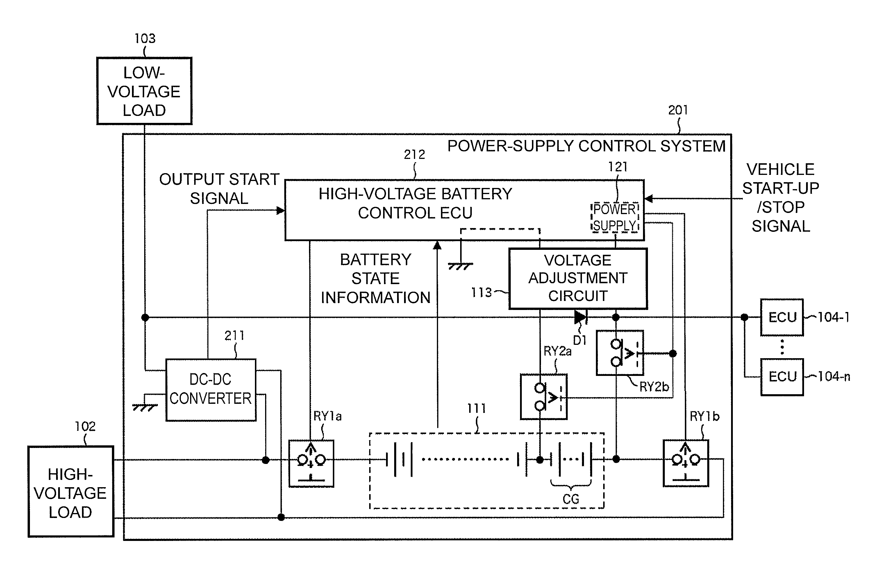 Power-supply control device
