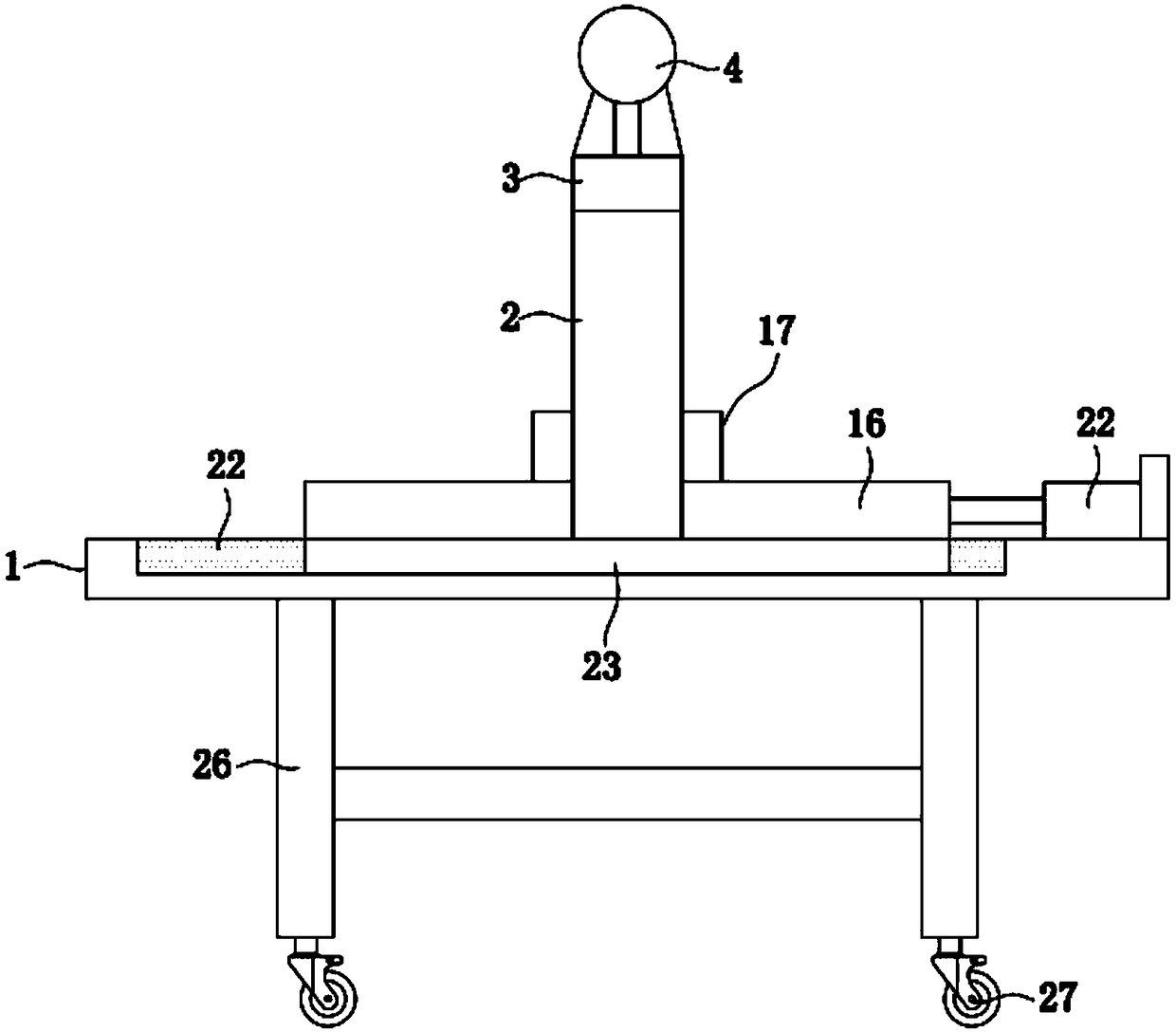 Building cutting device and using method thereof
