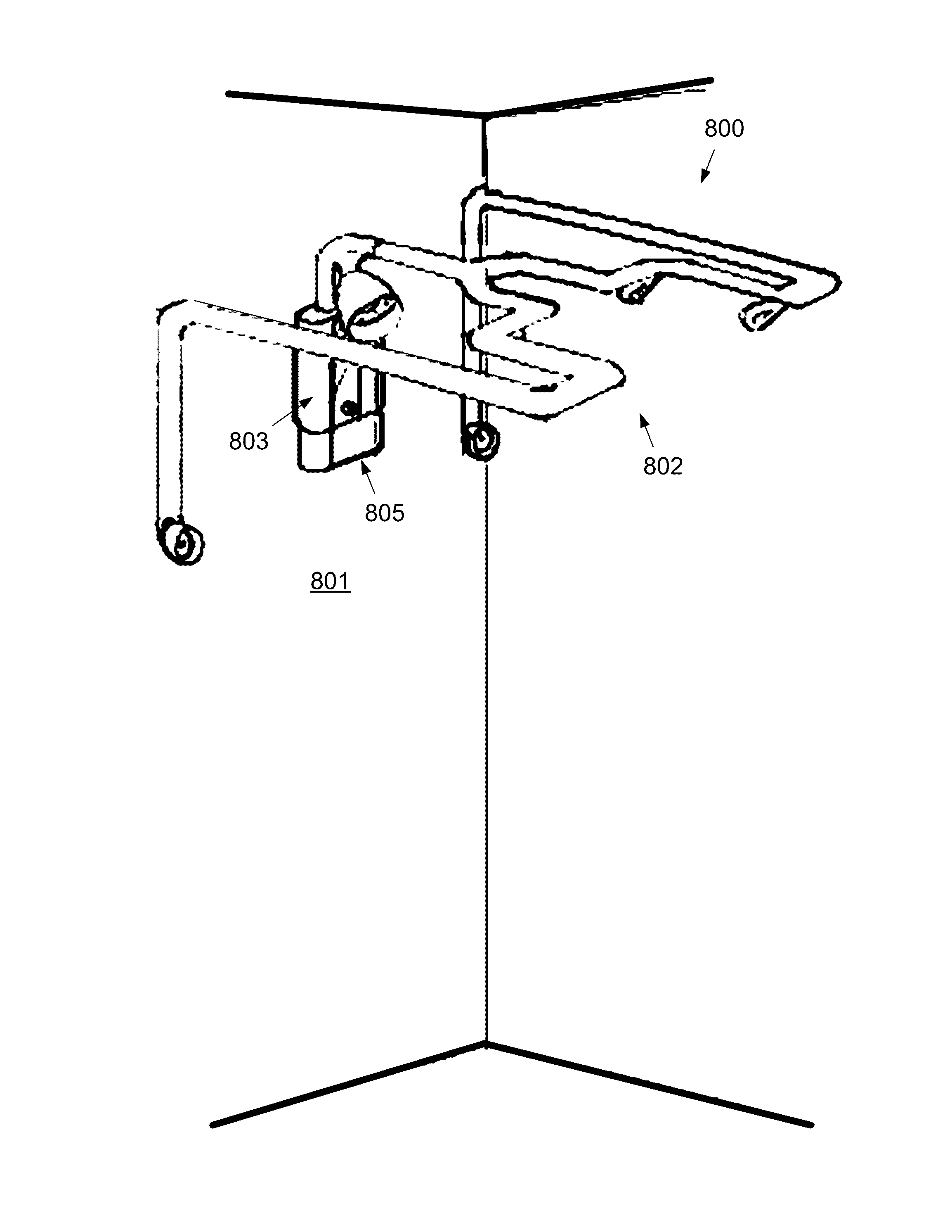 Adjustable height shower apparatus with multiple shower sprayers