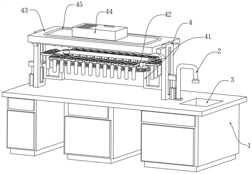 Operating table for tumor pharmacological experiment