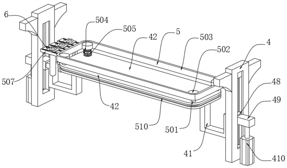 Operating table for tumor pharmacological experiment