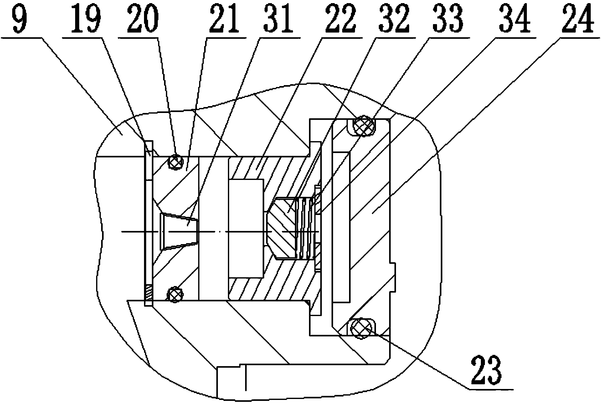 Electronic limited slip differential mechanism