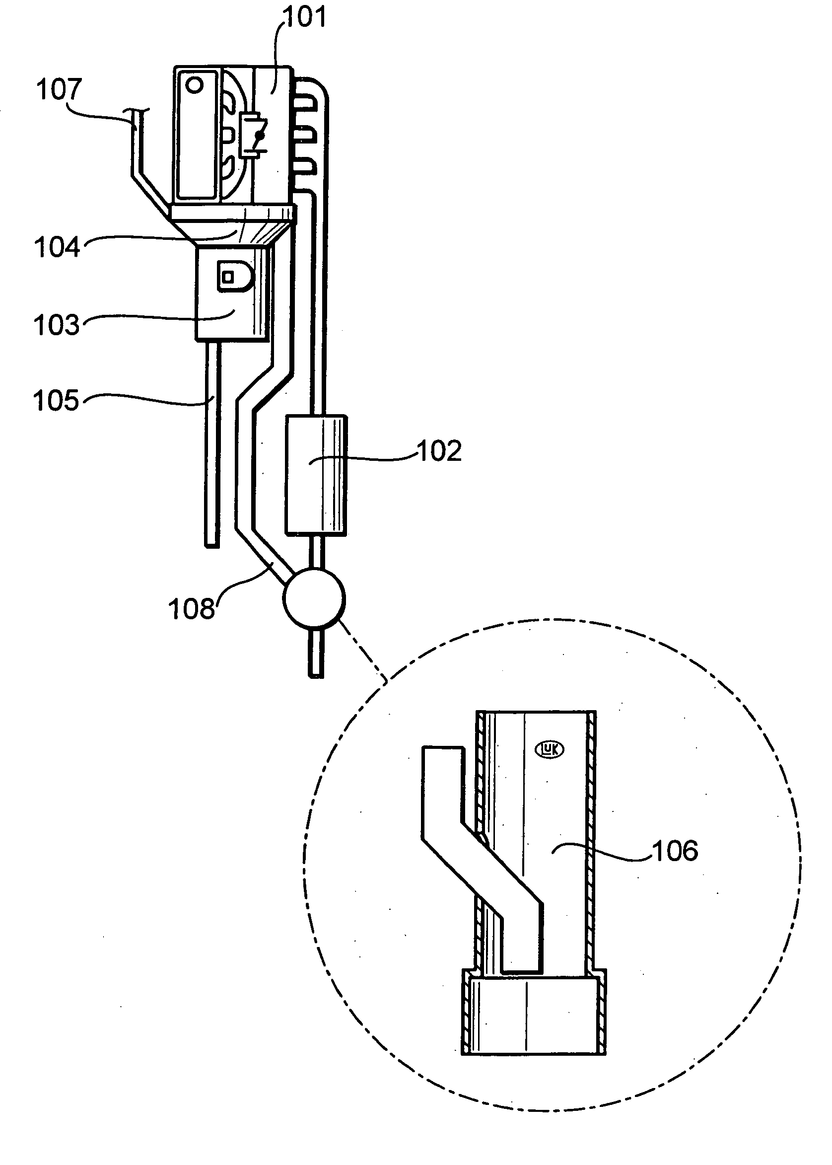 Method and system for cooling the clutch system of a transmission