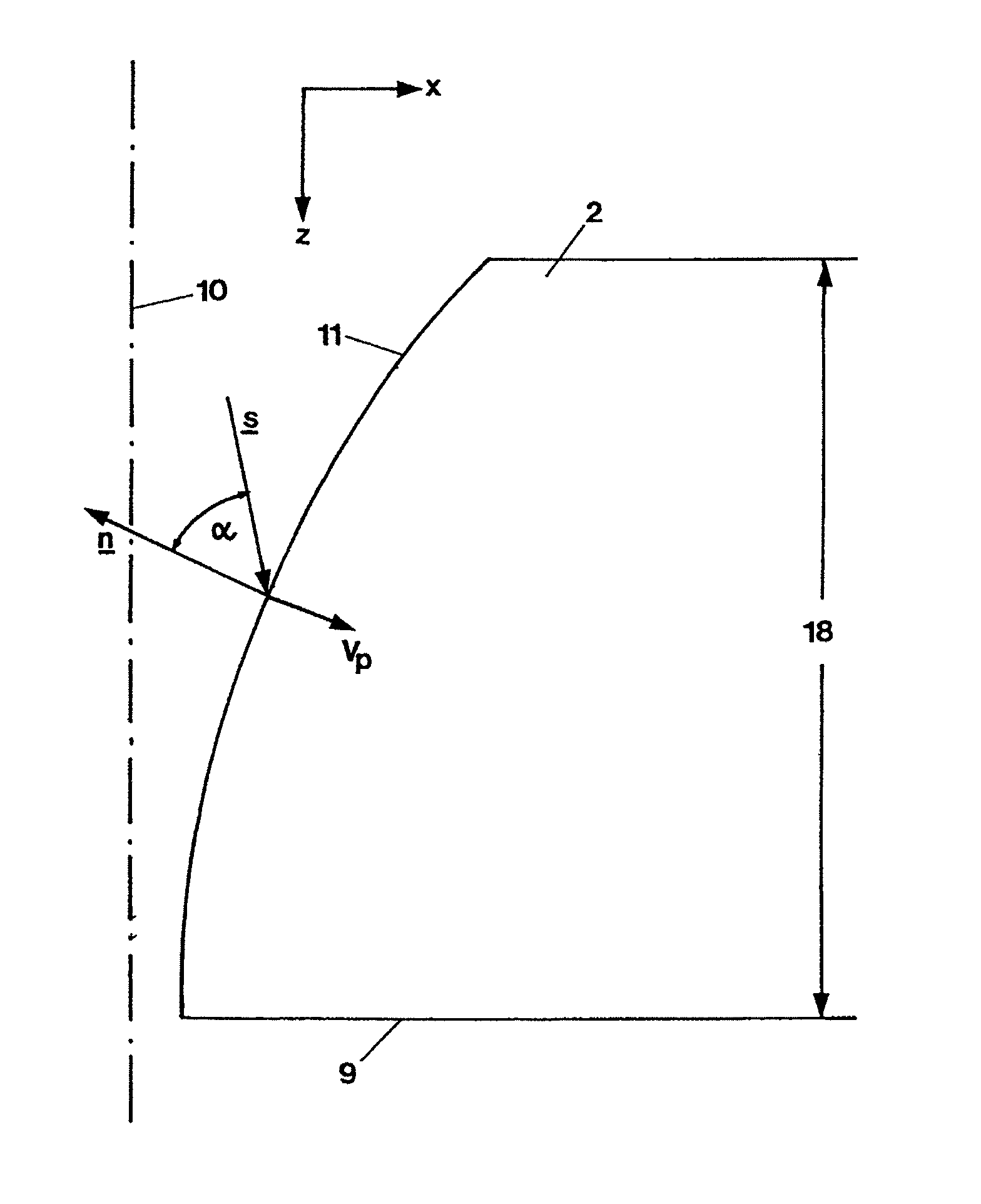 Method for material removal and device for carrying out said method