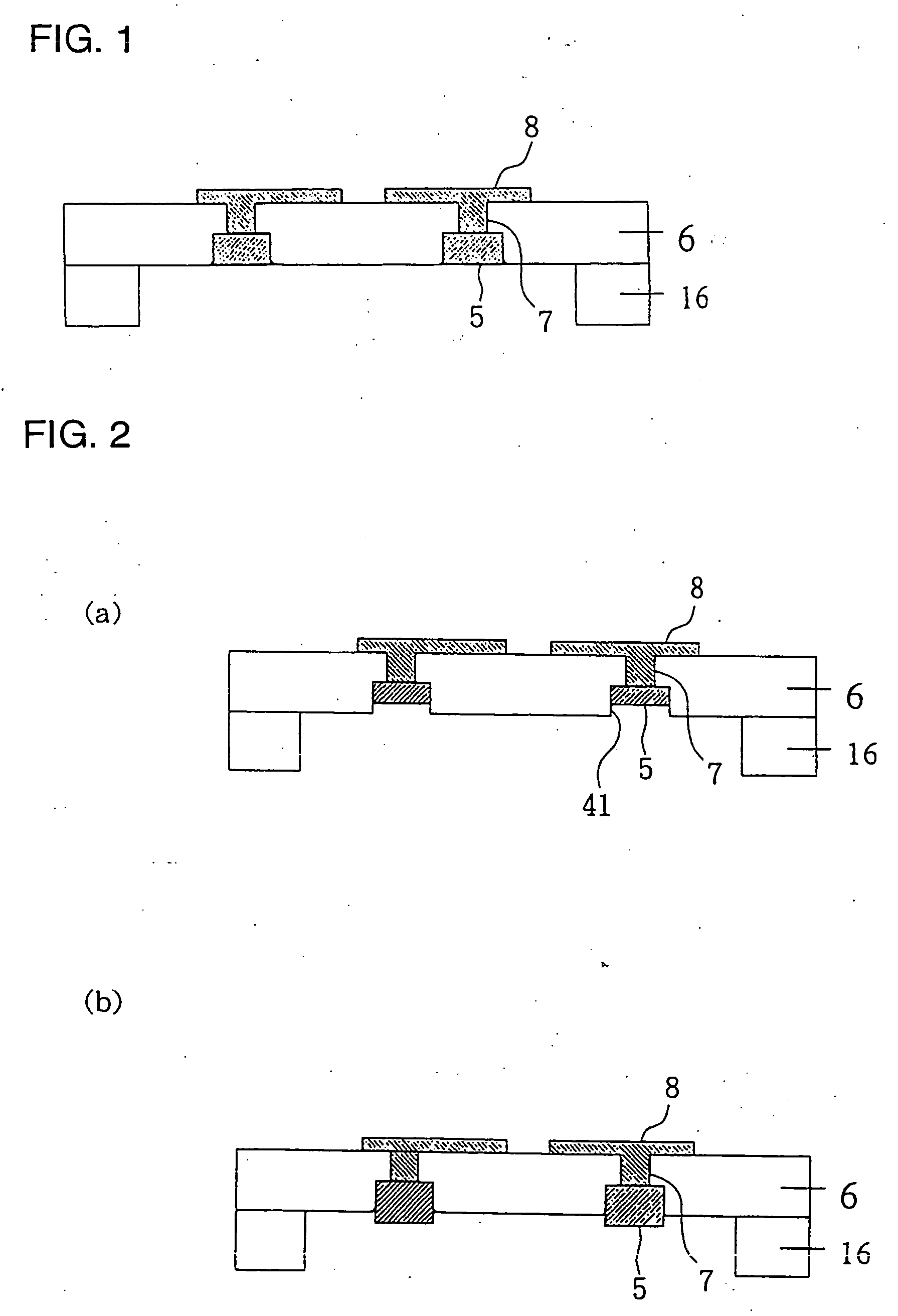 Interconnecting substrate for carrying semiconductor device, method of producing thereof and package of semiconductor device