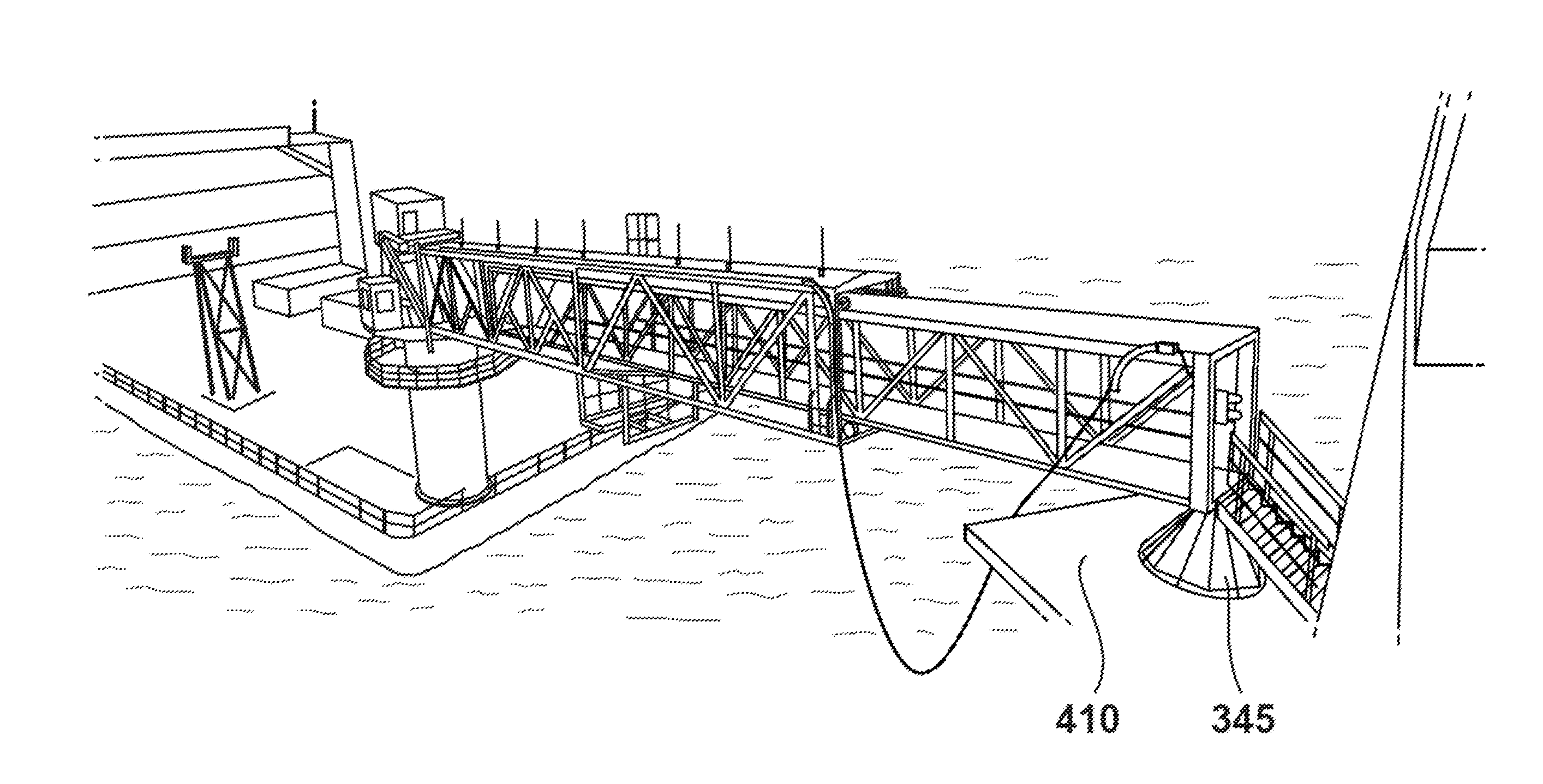 Apparatus and method for providing active motion compensation control of an articulated gangway