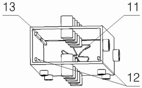 Blade complex environment test system and test method based on fiber grating sensor