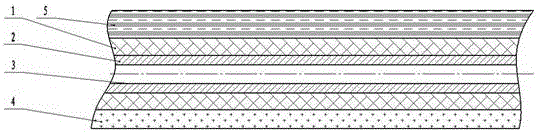 Fire-resistant thermal insulation fabric having clear flower-pattern edge