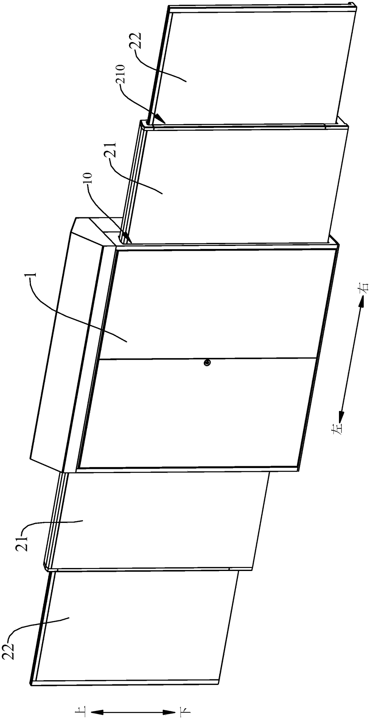 Sliding door of platform door and platform door equipped with sliding door