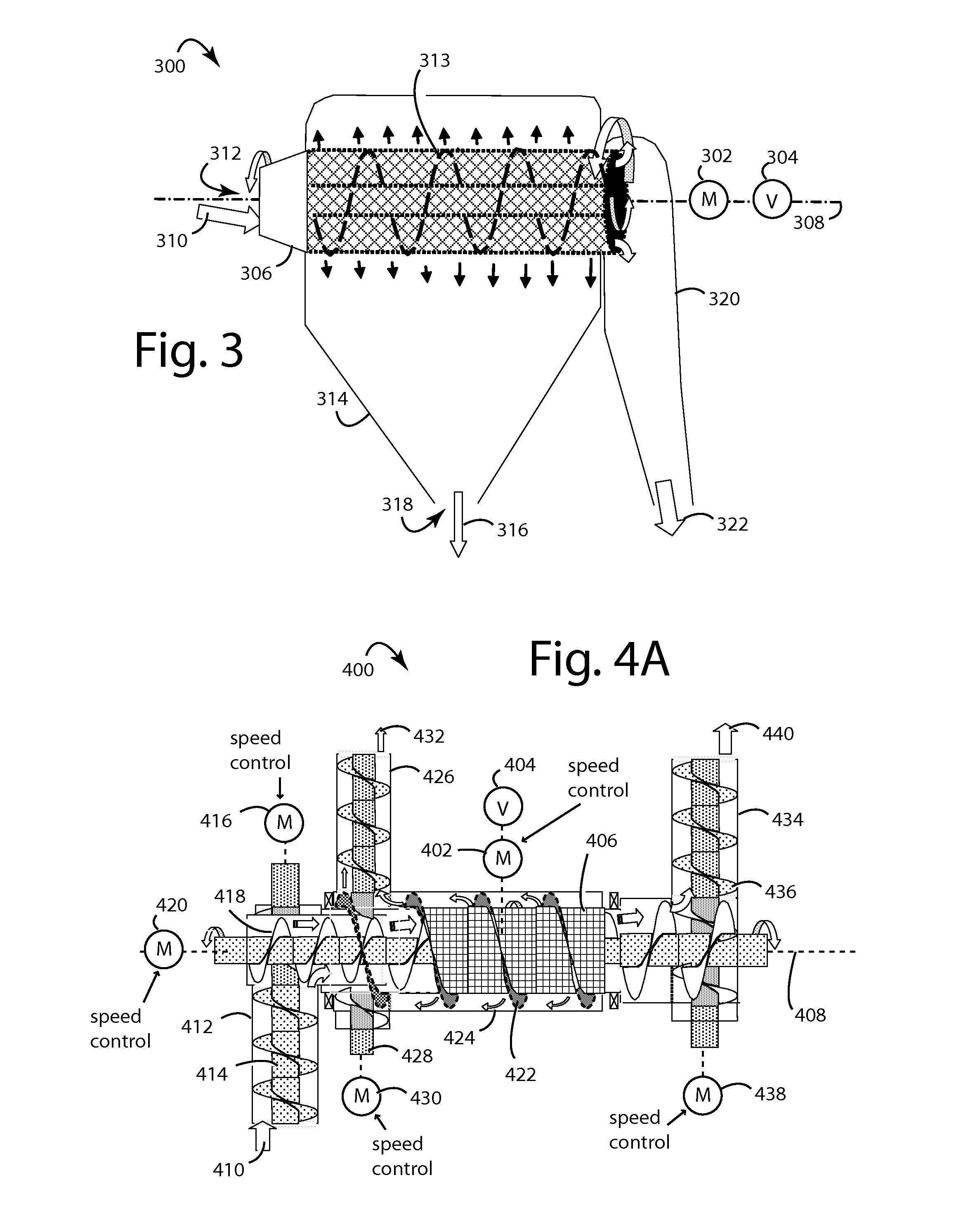 Size-separation of dry granular materials