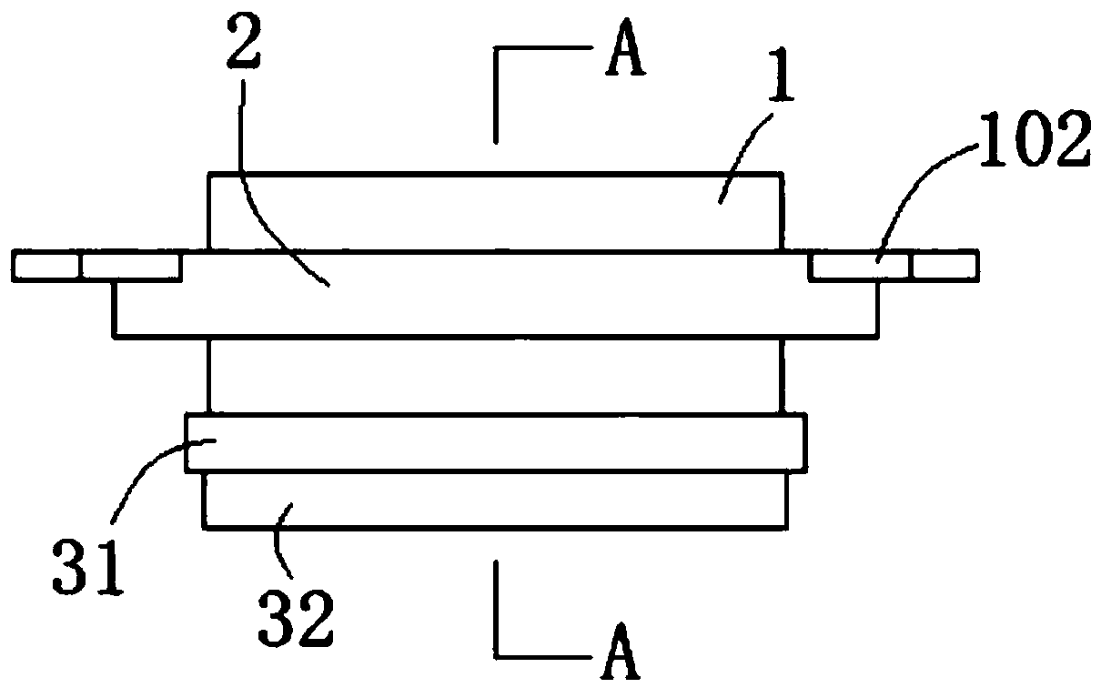 Sea surface crop planting device