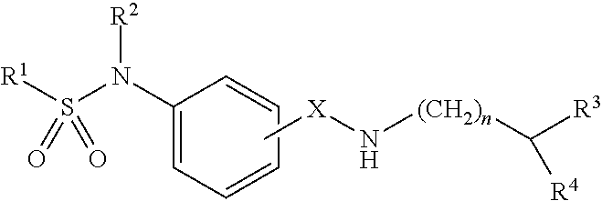 Sulphonamide derivatives of benzylamine for the treatment of CNS diseases