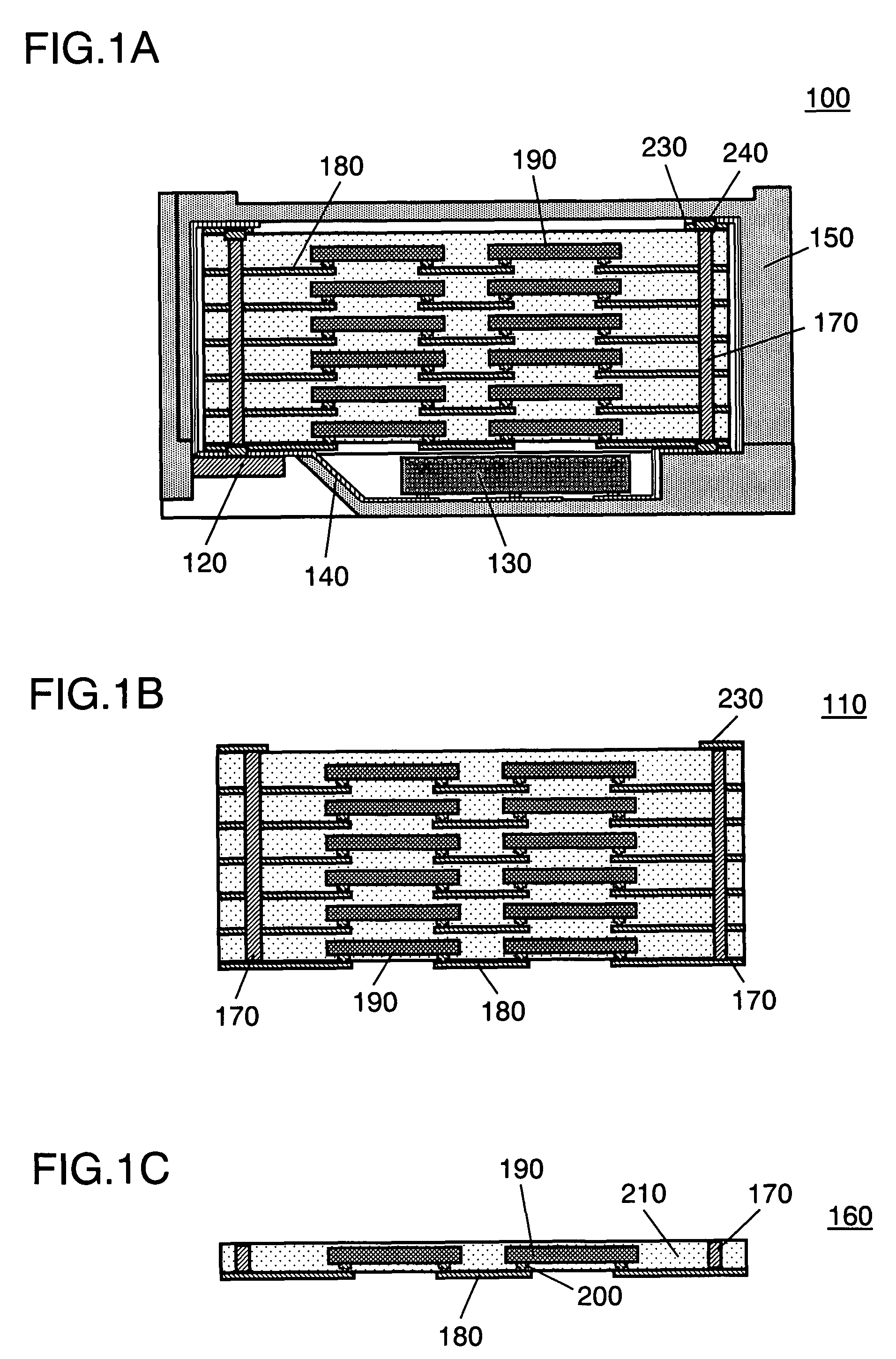 Electronic circuit device, electronic device using the same, and method for manufacturing the same