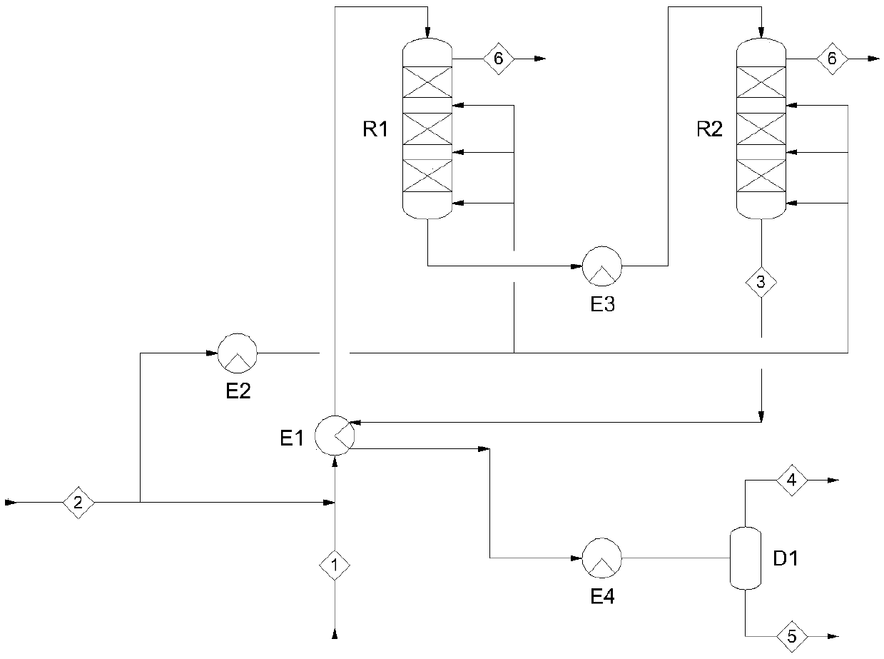 Method for treating quenching wastewater in acrylonitrile production process