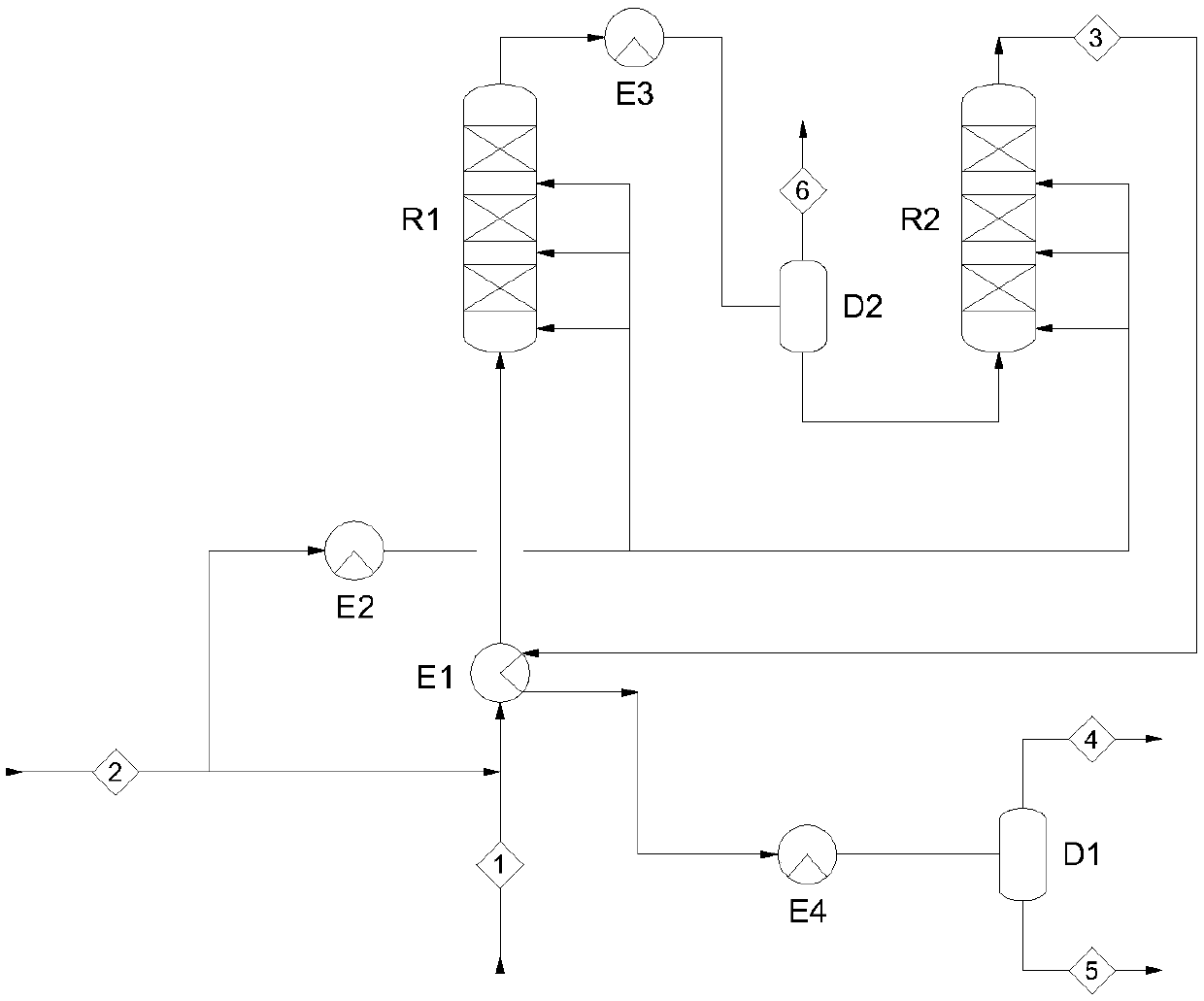 Method for treating quenching wastewater in acrylonitrile production process