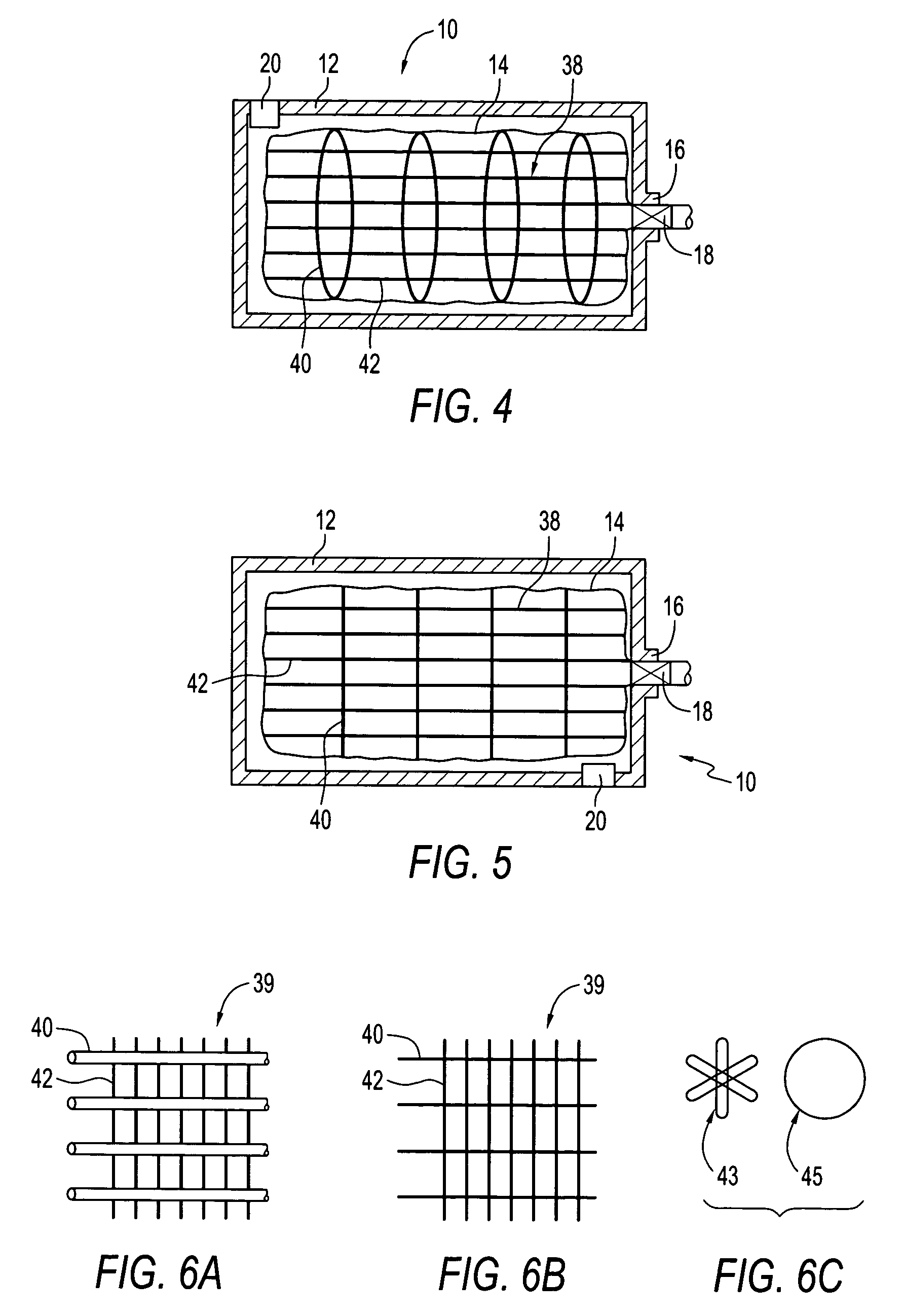 Fuel cartridge with flexible liner containing insert