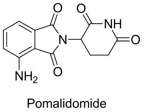 Preparation method of midbody for preparing pomalidomide