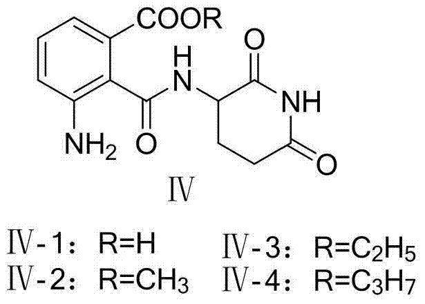 Preparation method of midbody for preparing pomalidomide