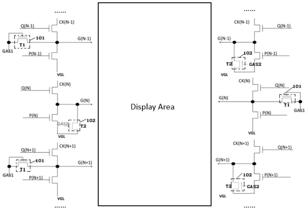 GOA circuit and display panel