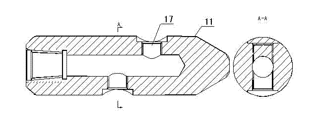 Coal seam reaming system using three-dimensional (3D) swirling water jet and reaming and fracturing method for permeability enhancement
